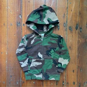 Ralph Lauren Camo Zip Hoodie in 24M